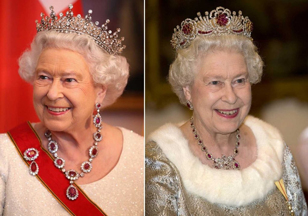 Who will get the collection of jewelry of the late Elizabeth II? 1