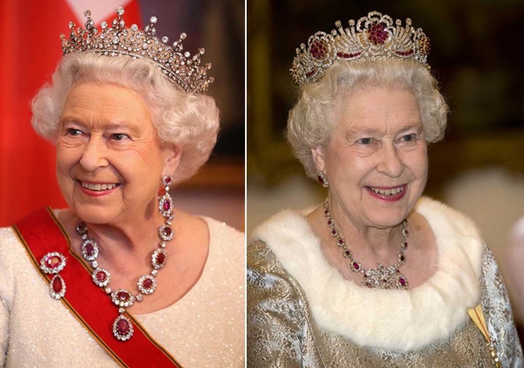 Who will get the collection of jewelry of the late Elizabeth II? 23