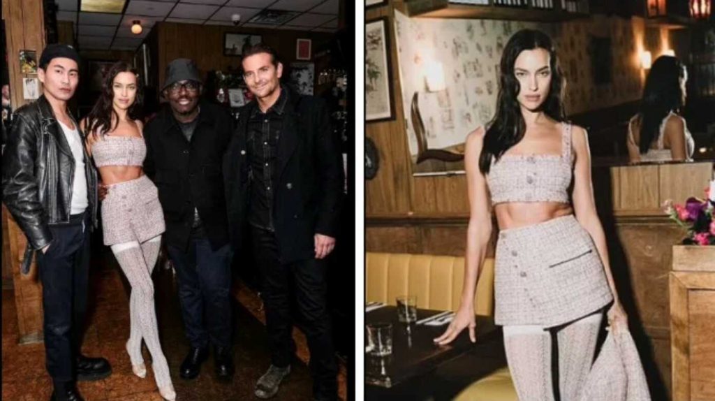 Irina Shayk and Bradley Cooper appeared together again at a social event 3