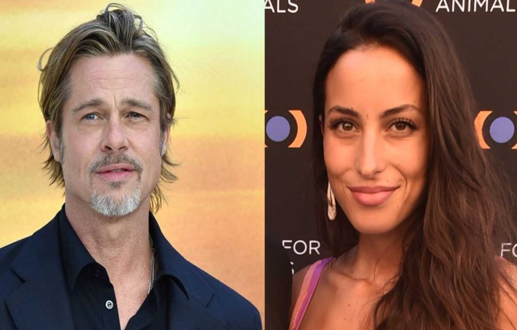 Brad Pitt appeared in public with Ines de Ramon 1