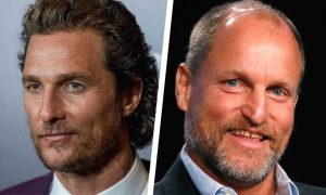 Matthew McConaughey and Woody Harrelson may be brothers and are considering conducting a DNA test 9