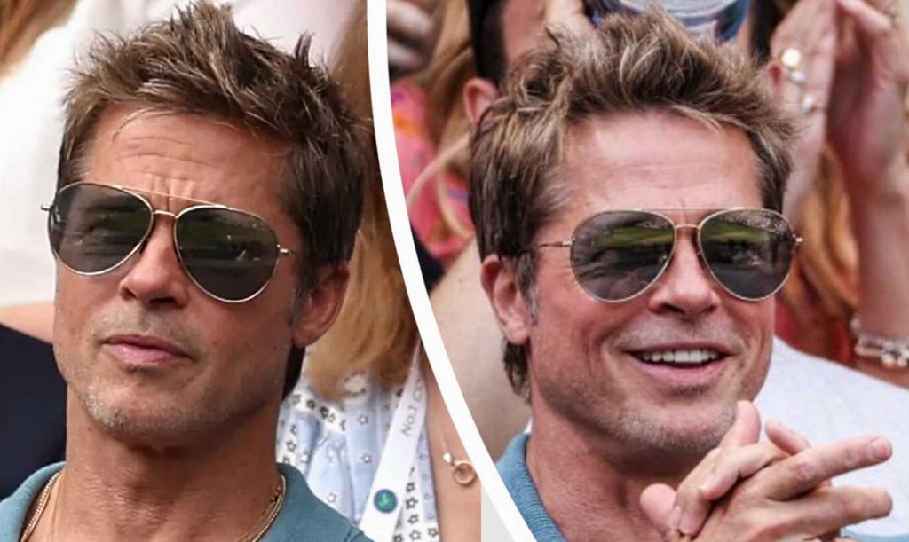 Brad Pitt amazed fans with his appearance 13