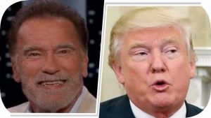 Schwarzenegger commented on Donald Trump's statements about weighing 215 pounds 1
