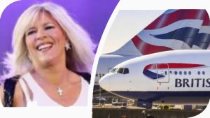 Samantha Fox was removed from the plane due to an alleged drunken altercation with another passenger 3
