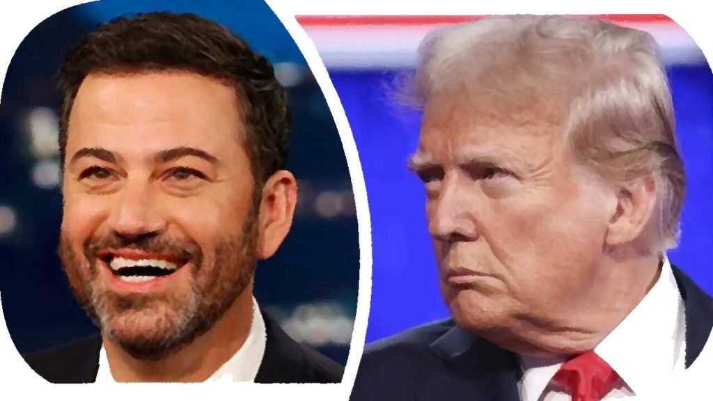 Jimmy Kimmel Took a Jab at Trump's Exposed Empty Seats and People Leaving During His Rally Speech 1