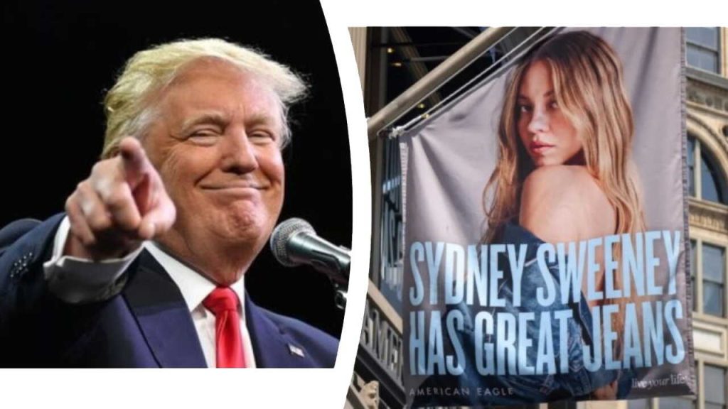 Donald Trump praised American Eagle jeans 'HOTTEST ad' featuring Sydney Sweeney 2 Donald Trump praised American Eagle jeans 'HOTTEST ad' featuring Sydney Sweeney 1